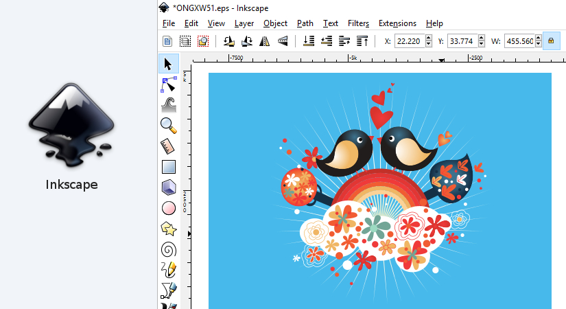 Inkscape graphic design software