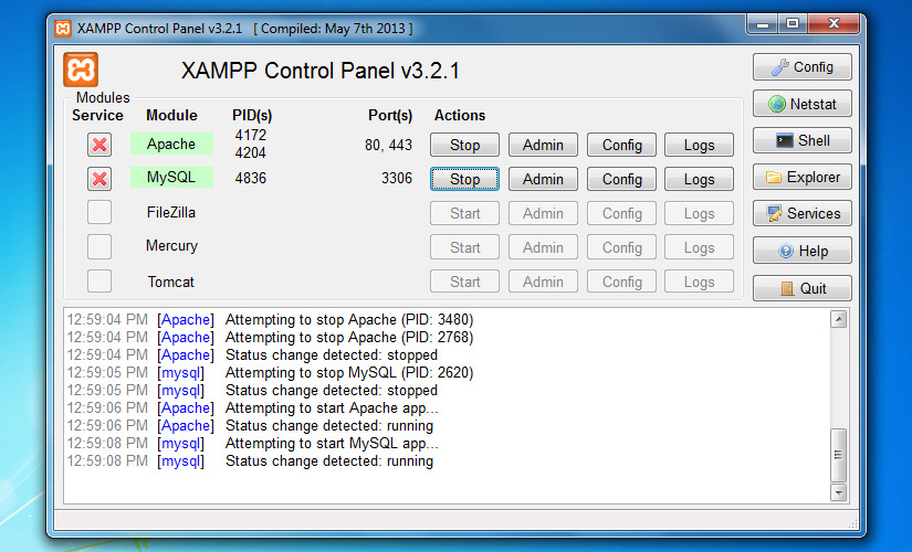 Install Joomla Locally on XAMPP Step 3