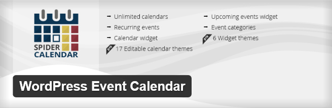 WordPress Event Calendar