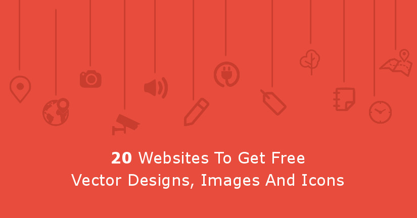 20 Websites To Get Free Vector Designs, Images, and Icons