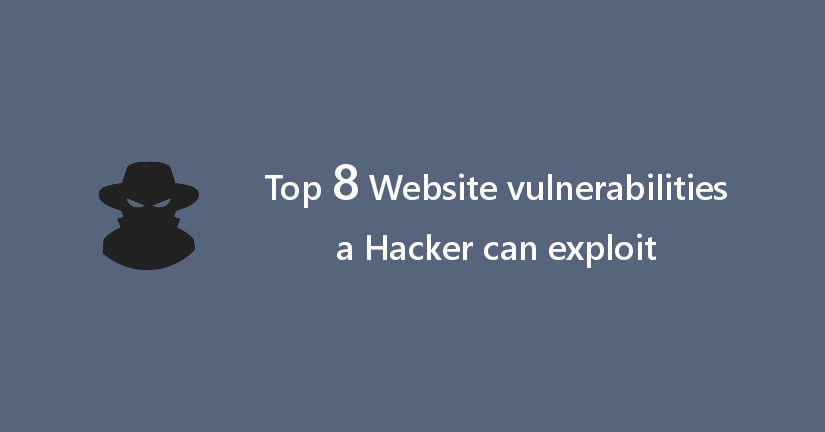 website vulnerabilities hackers can exploit