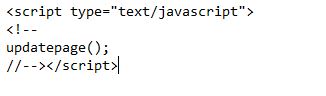 Calling JavaScript