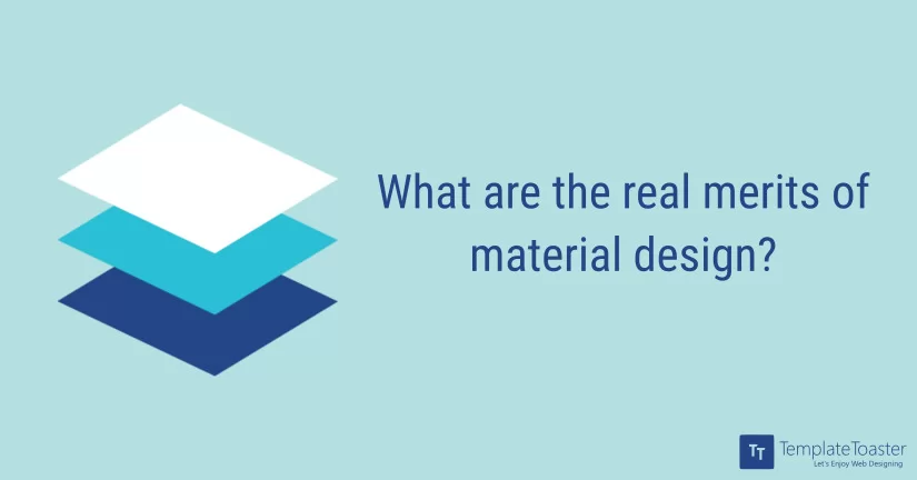 What are the real merits of material design