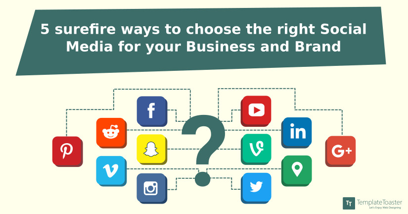 5 surefire ways to choose the right social media for your business