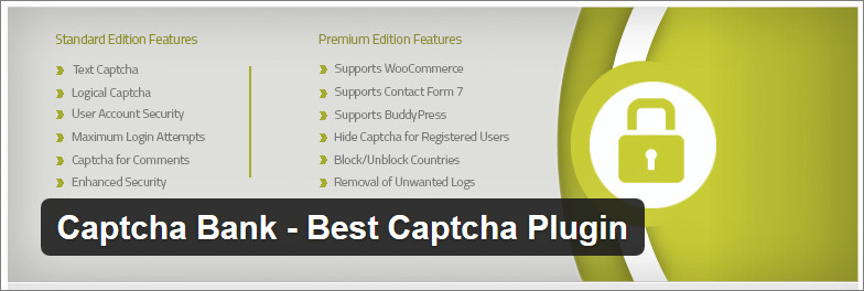 Captcha Bank - Best Captcha wordpress captcha plugin