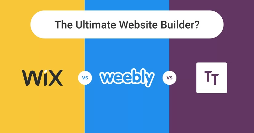 Wix vs Weebly vs TemplateToaster Template Maker Software comparison