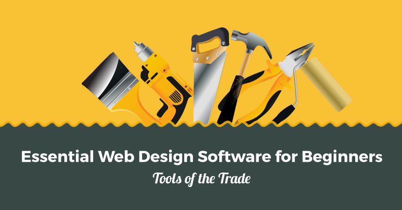 Essential Web Design Software for Beginners Tools of the Trade Blog image