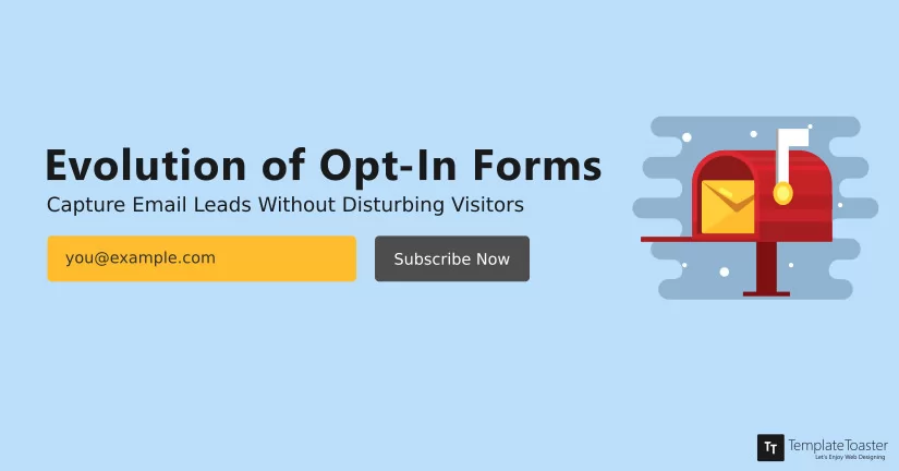 Evolution of Opt-In Forms Capturing Newsletter Subscribers Blog image