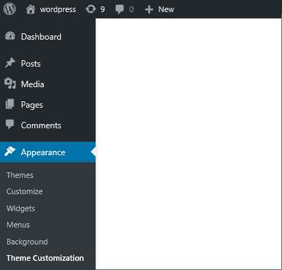 adding menu in settings page wordpress settings api theme options
