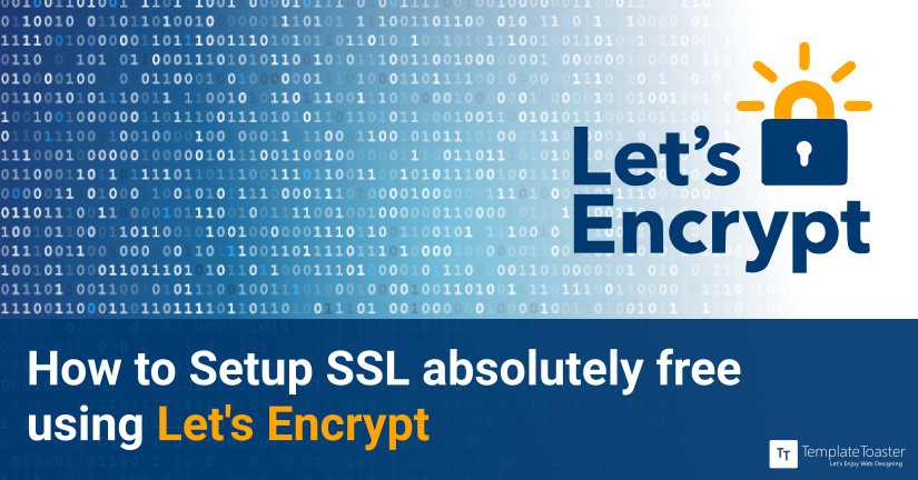 How to Setup SSL Free of Cost using let's encrypt blog image