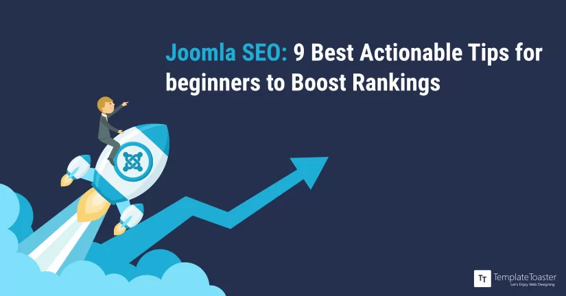 Joomla SEO - 9 Best Actionable Tips for beginners to Boost Rankings Blog image