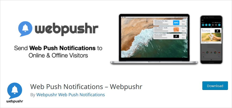 WordPress push notifications plugins