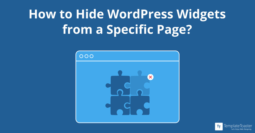 Hide WordPress widgets on specific page