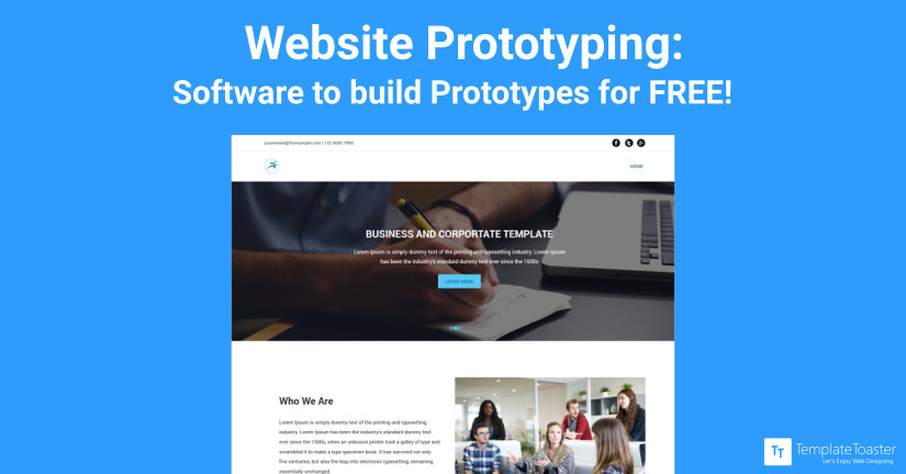 Website Prototyping Software