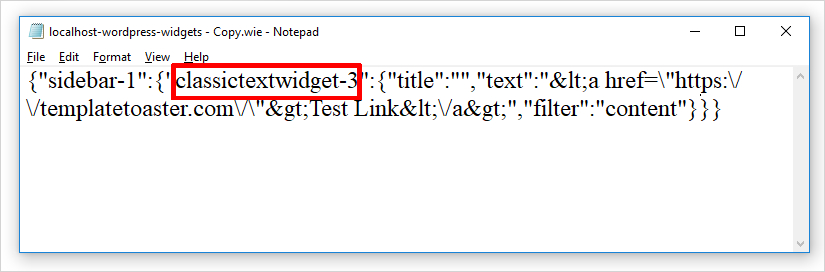 text widget issue in wordpress 4.8
