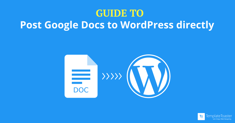 Google Docs to WordPress