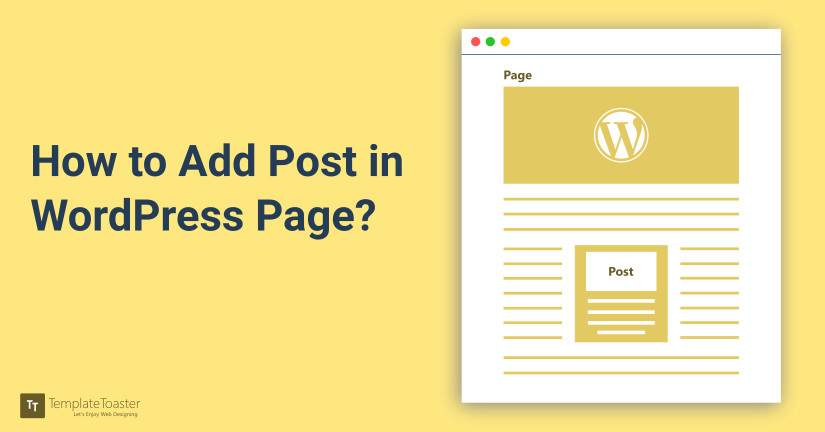 How to Add Post in WordPress Page