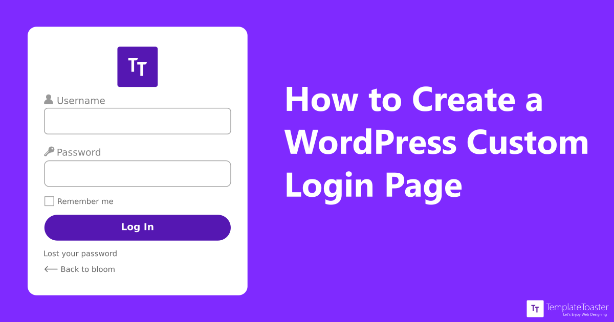 How To Create A Wordpress Custom Login Page