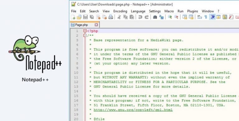 download notepad++ text editor