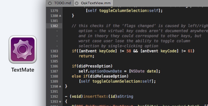 editor html textmate