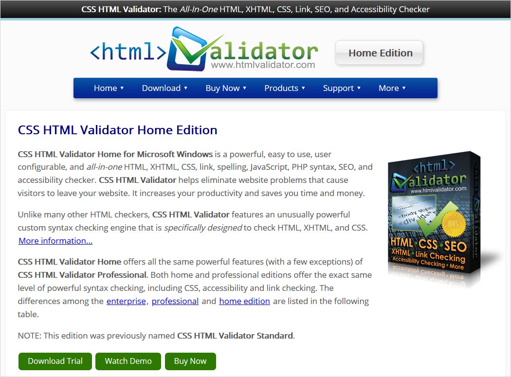css html validator