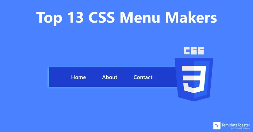 css3 menu templates