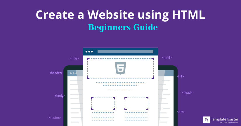 Create A Website Using HTML TemplateToaster Blog