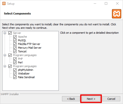 How to install and configure XAMPP on Windows 10