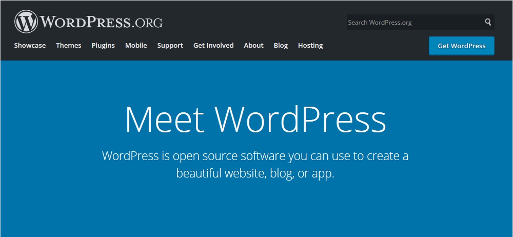 wordpress open source cms