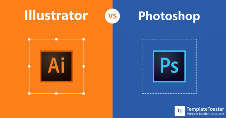 adobe illustrator vs photoshop best