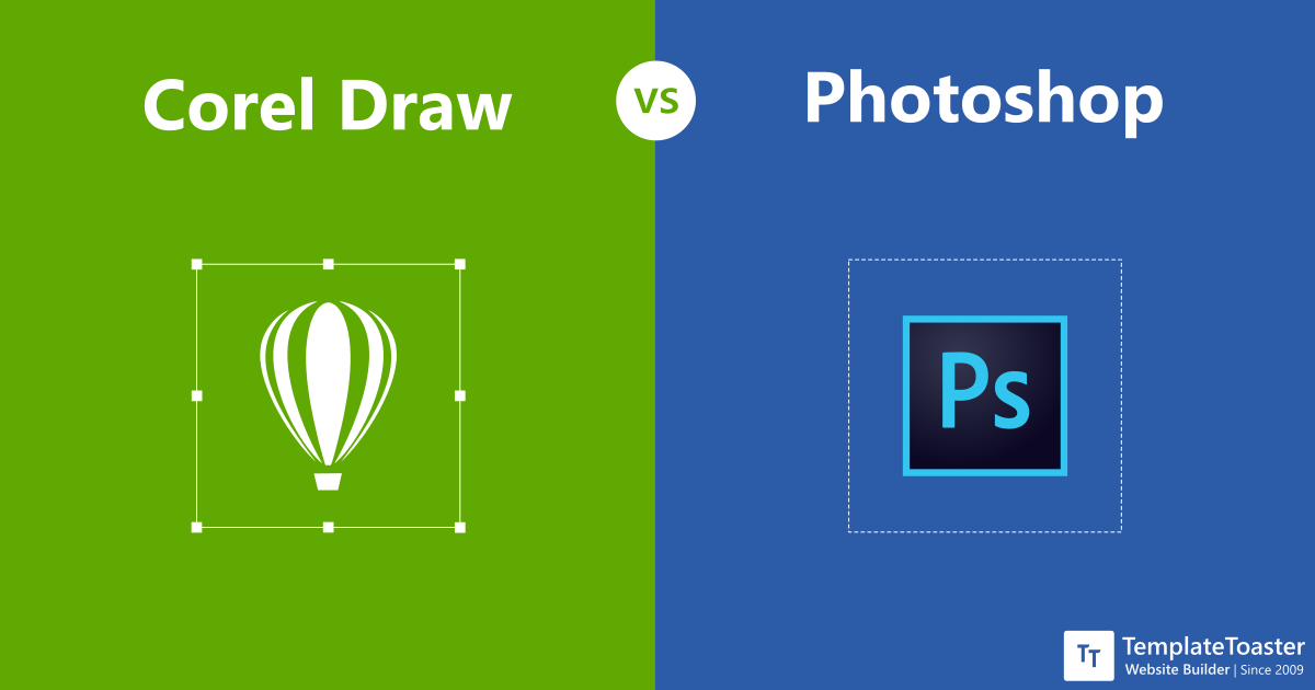 coreldraw vs photoshop