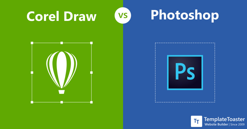 CorelDraw vs PhotoShop