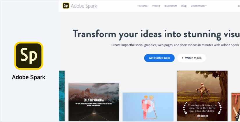 adobe spark logo design software
