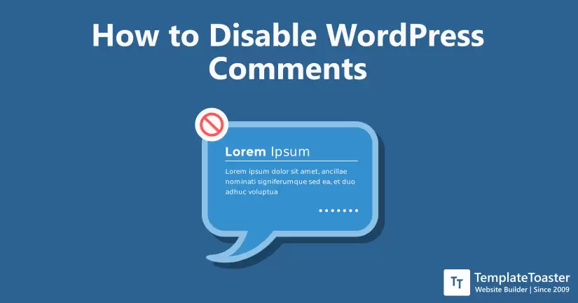 wordpress disable comments