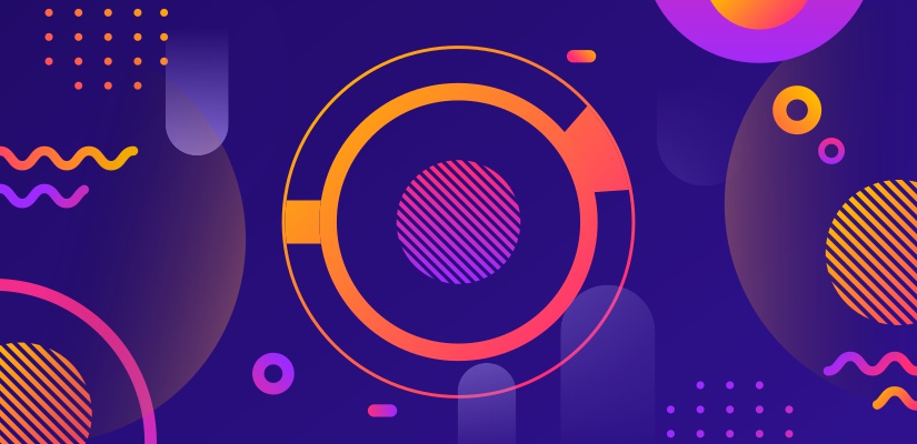 bold and vibrant colors web design trends 2020