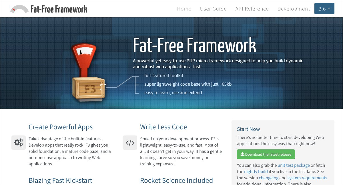 fat-free-framework for professionals