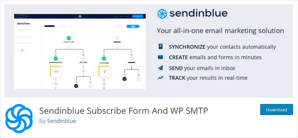 sendinblue subscribe form