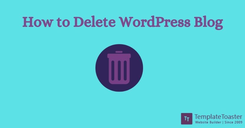 How to delete WordPress Blog