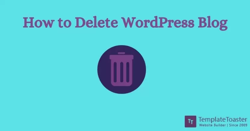 How to delete WordPress Blog