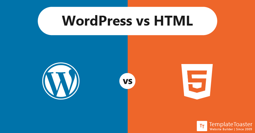 WordPress vs Html