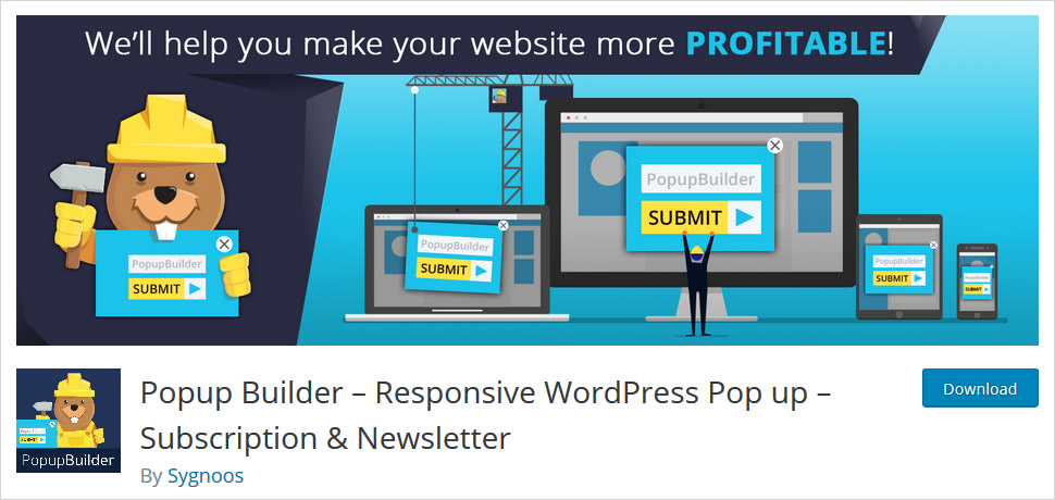 popup builder wordpress newsletter plugin