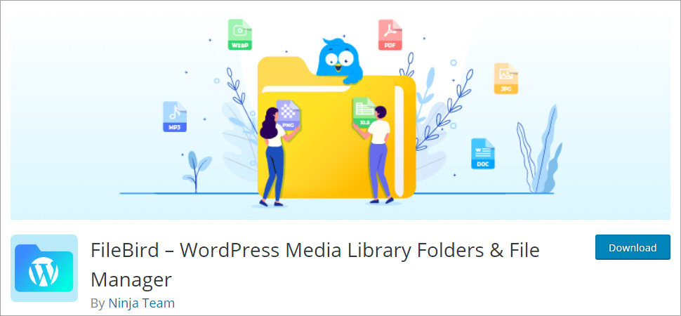 FileBird WordPress Media Library Folders and File Manager