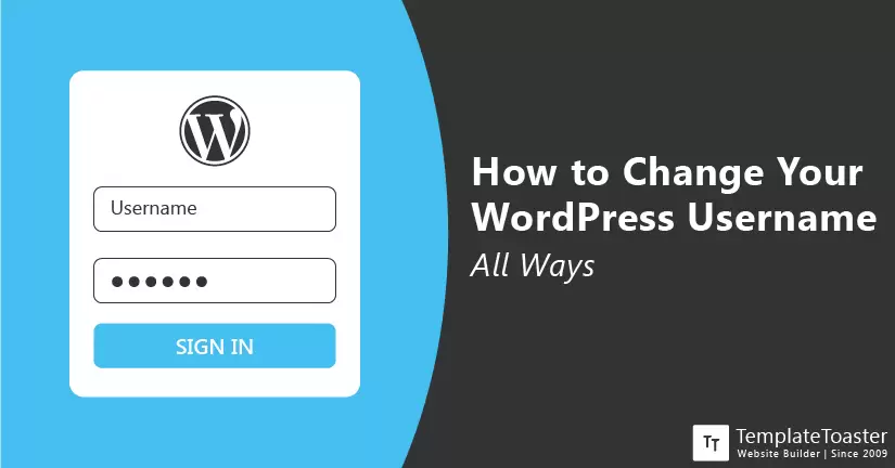 How to Change Your WordPress Username All Ways