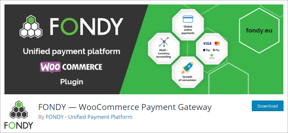 FONDY WooCommerce Payment Gateway