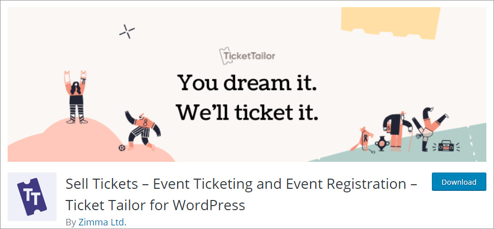 Sell Tickets Event Ticketing and Event Registration Ticket Tailor for WordPress