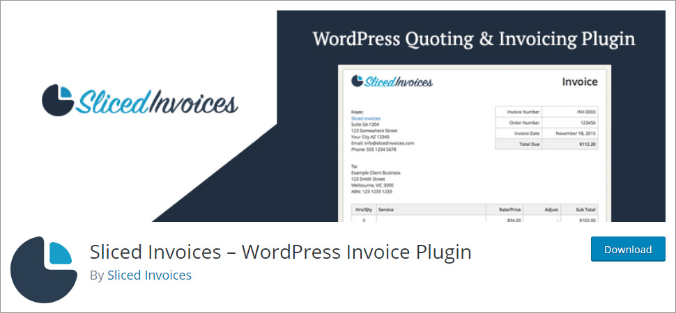 Sliced Invoices WordPress Invoice Plugin