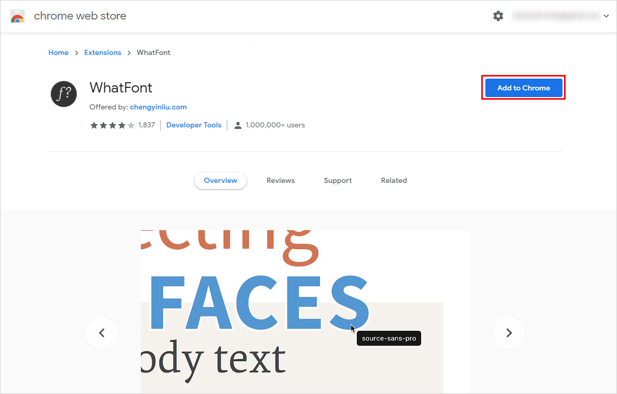 How to identify fonts used on a Blog or a web page? - SeoWebJournal