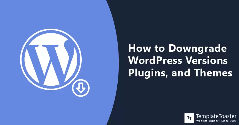 How to Downgrade WordPress version plugins themes