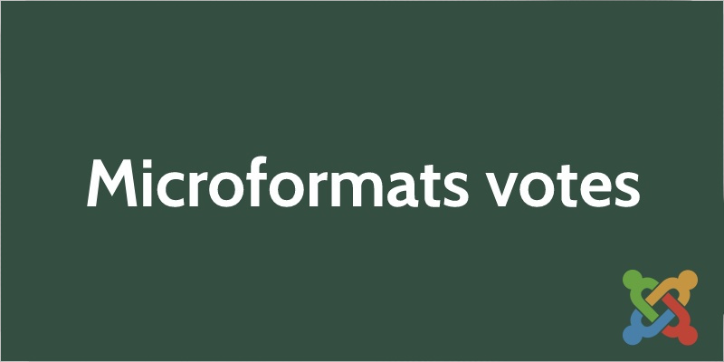 Microformats votes