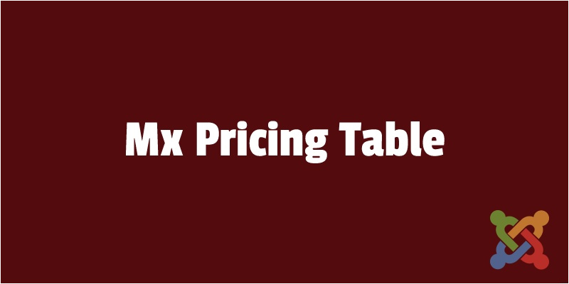 Mx Pricing Table